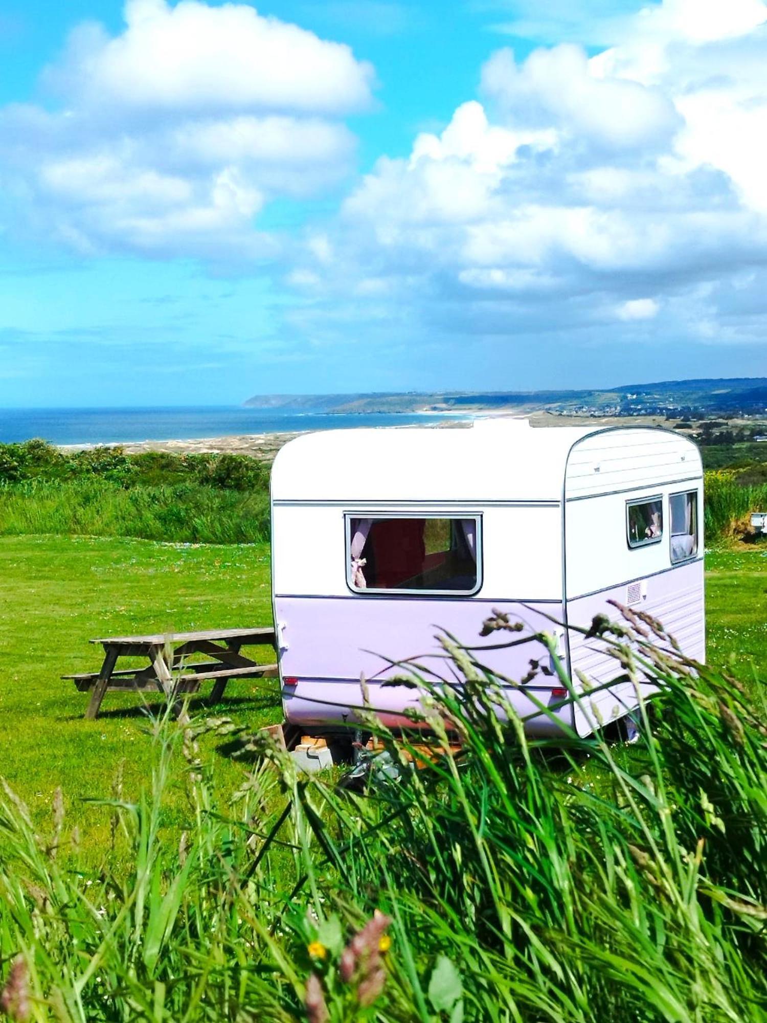 Camping Les Ronds Duval Face Aux Iles Anglo-Normandes Les Moitiers-d'Allonne Экстерьер фото
