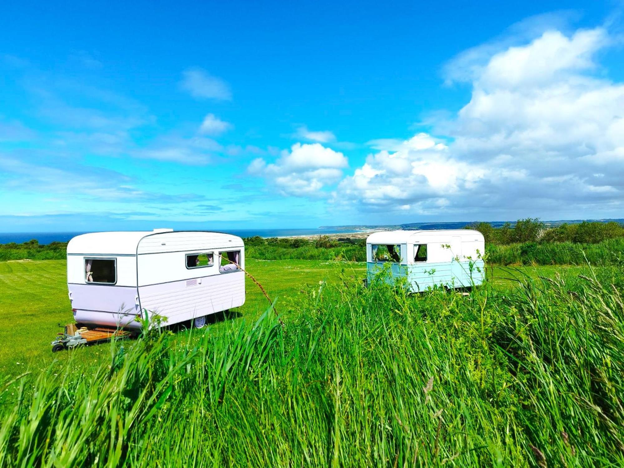 Camping Les Ronds Duval Face Aux Iles Anglo-Normandes Les Moitiers-d'Allonne Экстерьер фото